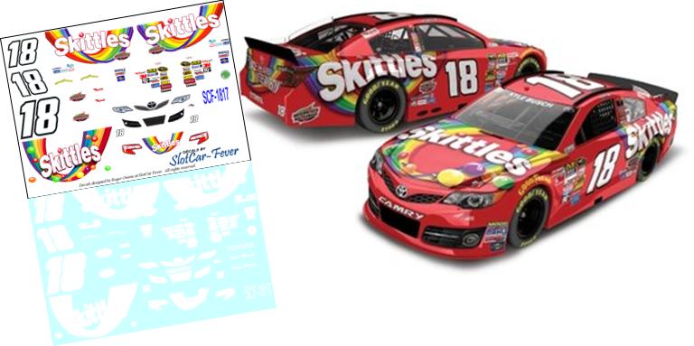 SCF1817 #18 Kyle Busch 2014 Skittles Camry