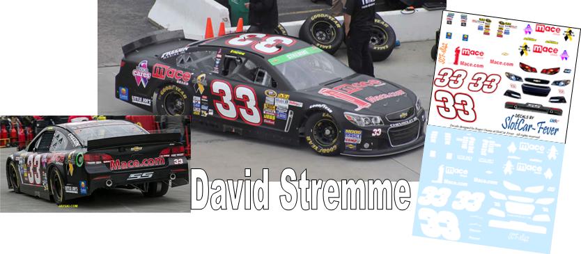 SCF1842 #33 David Stremme Mace Brand 2014 Chevy