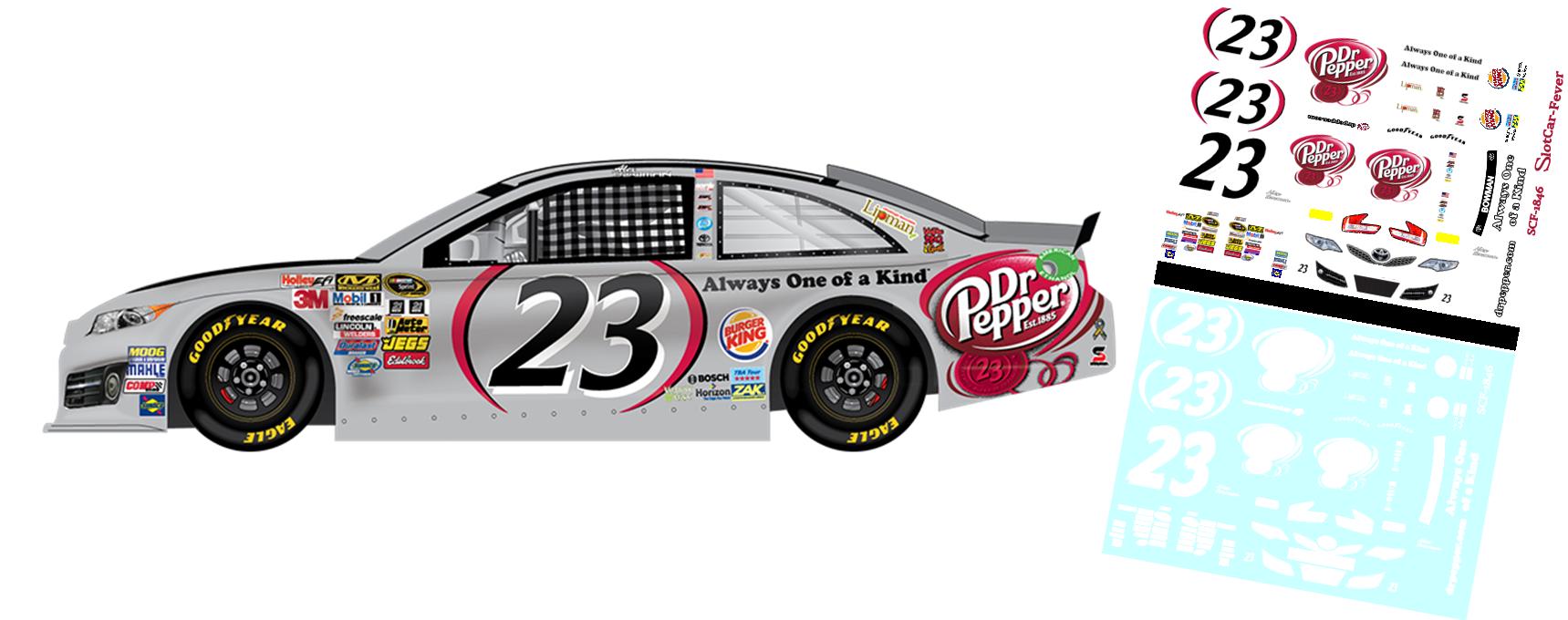 SCF1846-C #23 Alex Bowman Dr Pepper Camry