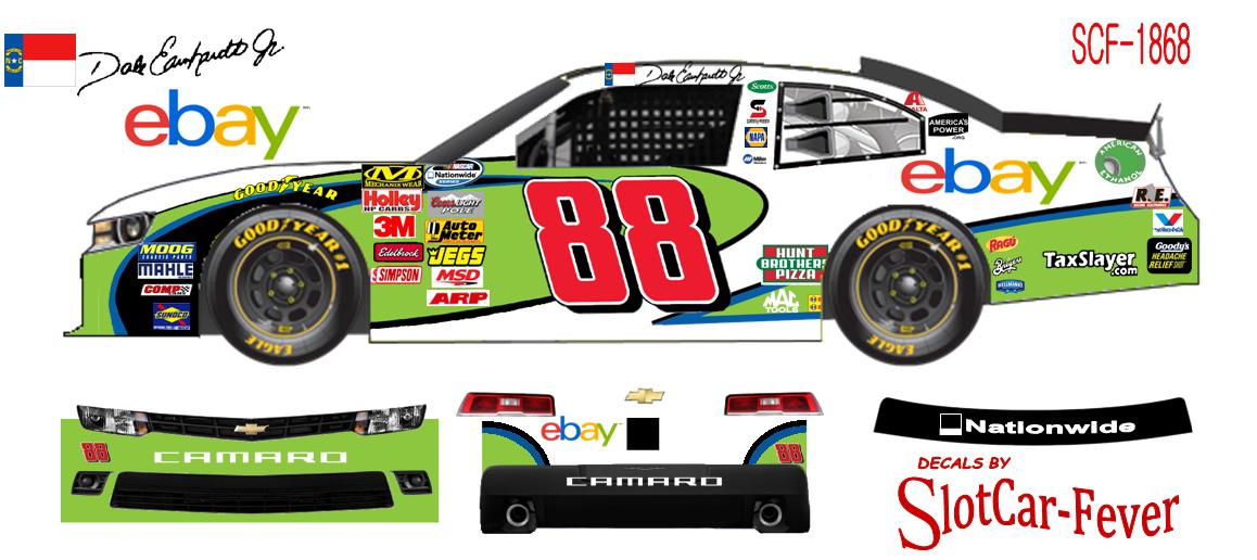 SCF1868 #88 Dale Earnhardt Jr. eBay 2014 Camaro