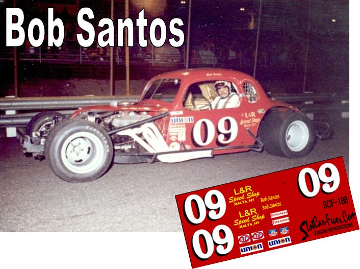 SCF_188-C #09 Bob Santos modified coupe