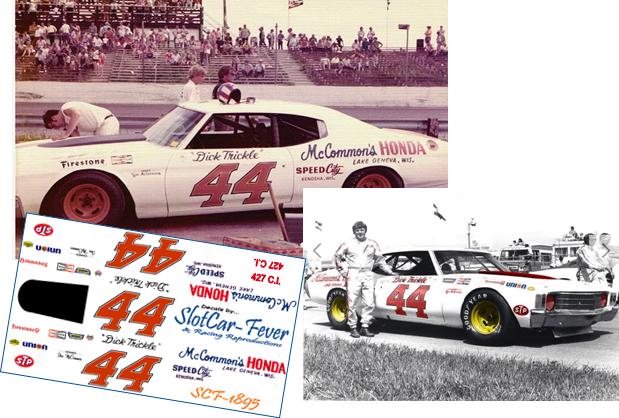 SCF1895 #44 Dick Trickle 1971 or 1972 Chevelle