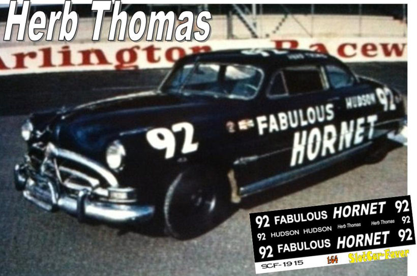 SCF1915 #92 Herb Thomas Hudson Hornet