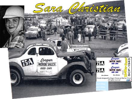 SCF1943 #75-A Sara Christian 37 Ford