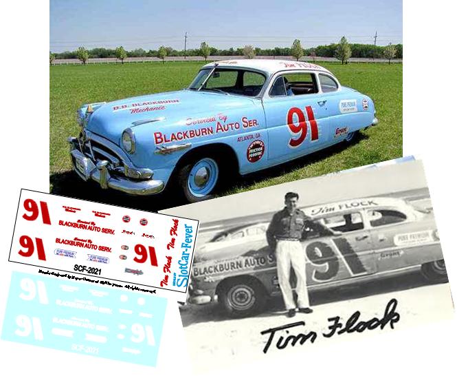 SCF2021-C #91 Tim Flock 52 Hudson Hornet