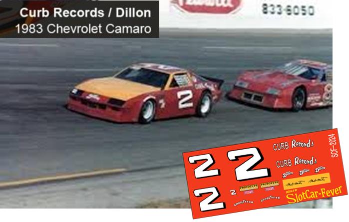 SCF2024 #2 Mark Martin 1983 Curb Records Camaro