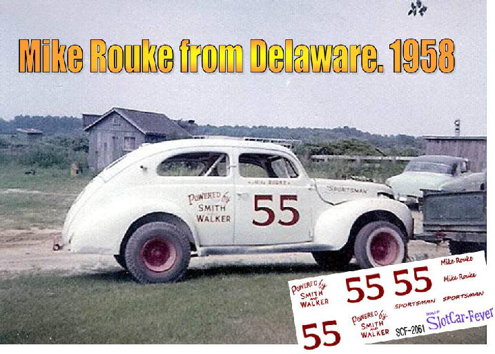 SCF2061 #55 Mike Rouke from Delaware in1958