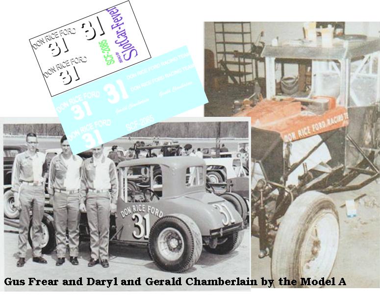 SCF2085-C #31 Gerald Chamberlain model T modified coupe