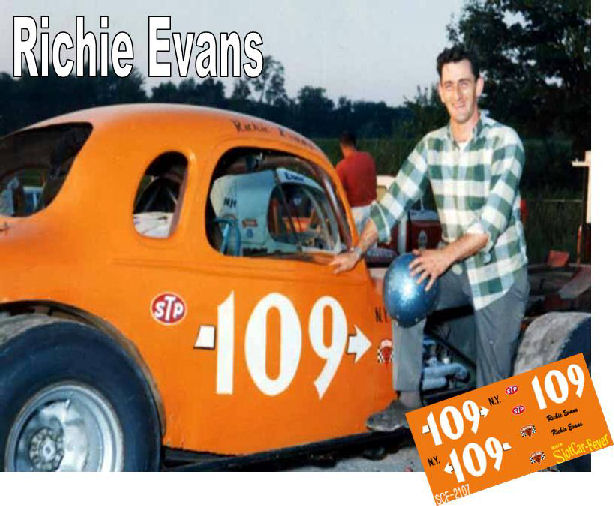 SCF2107-C #109 Richie Evans early modified coupe