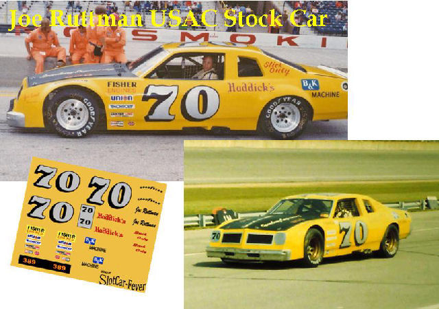 SCF2190 #70 Joe Ruttman USAC 76 Pontiac Ventura