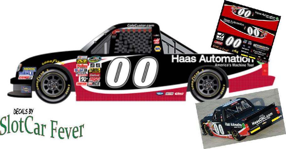 SCF2210 #00 Cole Custer Haas Automation Chevy truck