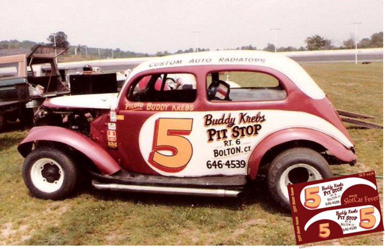 SCF2276-C #5 Buddy Krebs 37 Ford Slantback