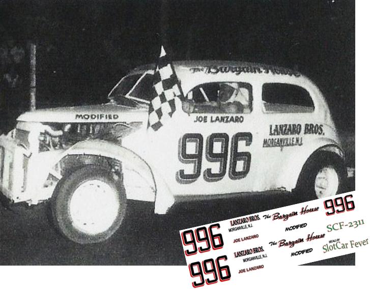 SCF2311 #996 Joe Lanzaro 37 Ford Slantback