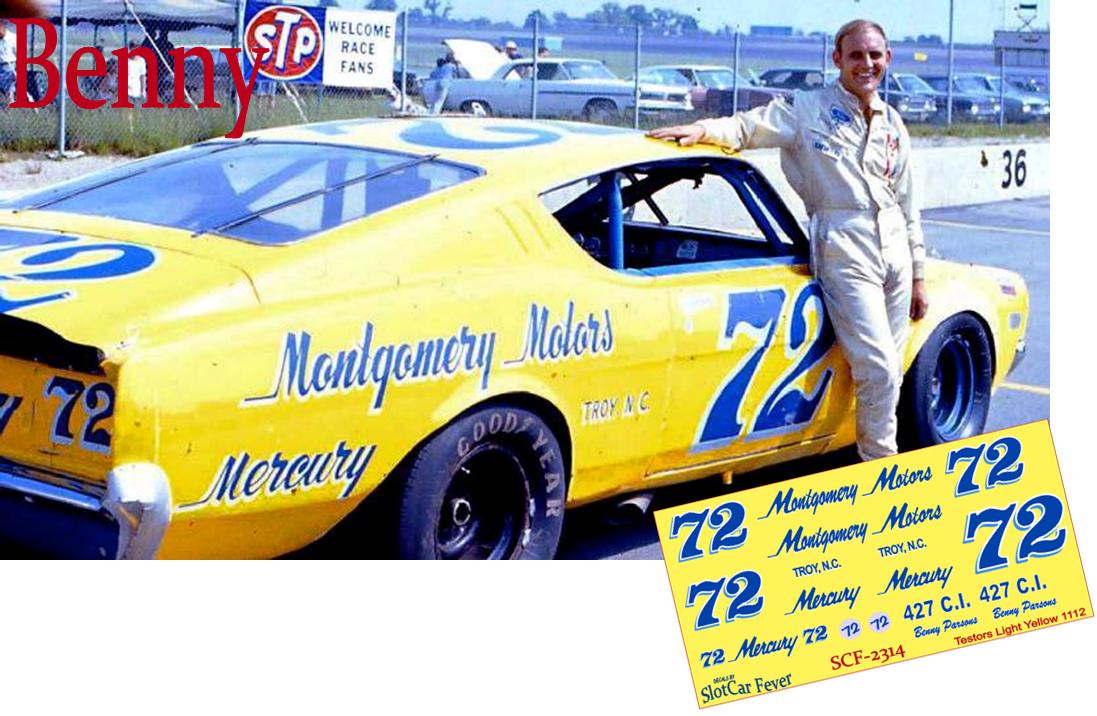 SCF2314-C #72 Benny Parsons 74 Ford Torino