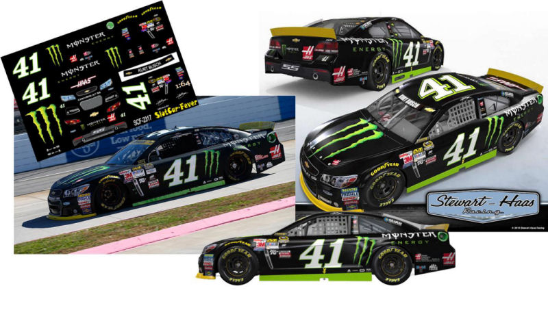 SCF2317-C #41 Kurt Busch Monster Energy 2015 Chevy