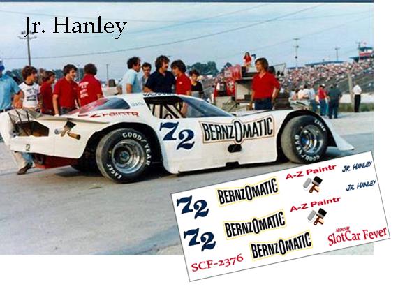 SCF2376 #72 Junior Hanley Camaro