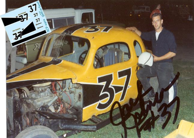 SCF2402-C #37 Jack Johnson and Jeep Herbert modified coupe