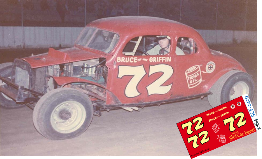 SCF2429 #72 Pee Wee Griffin modified coupe