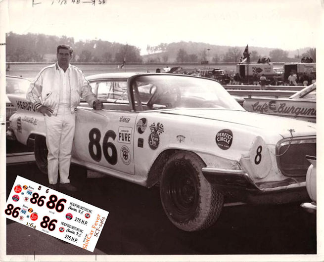SCF2463 #86 Buck & Buddy Baker 1961 Chrysler