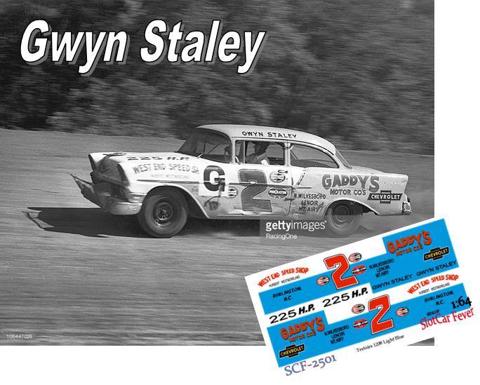SCF2501-C #2 Gwyn Staley 56 Chevy