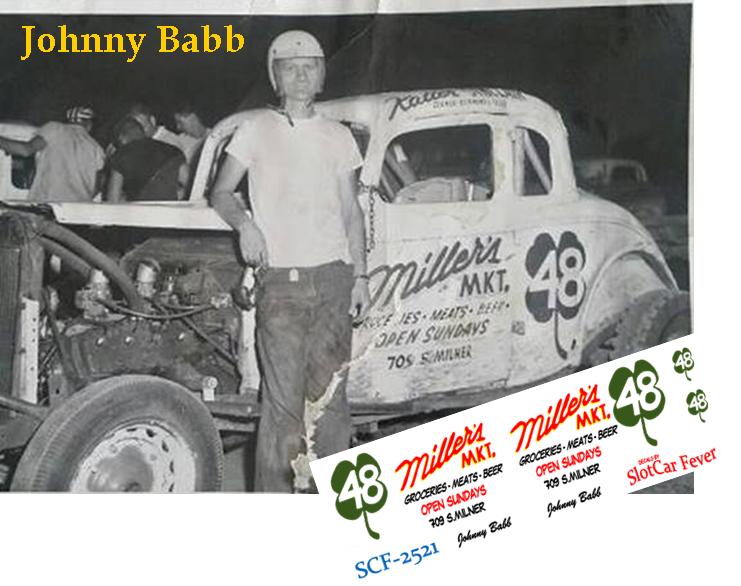 SCF2521 #48 Johnny Babb at Knoxville in the early 50's