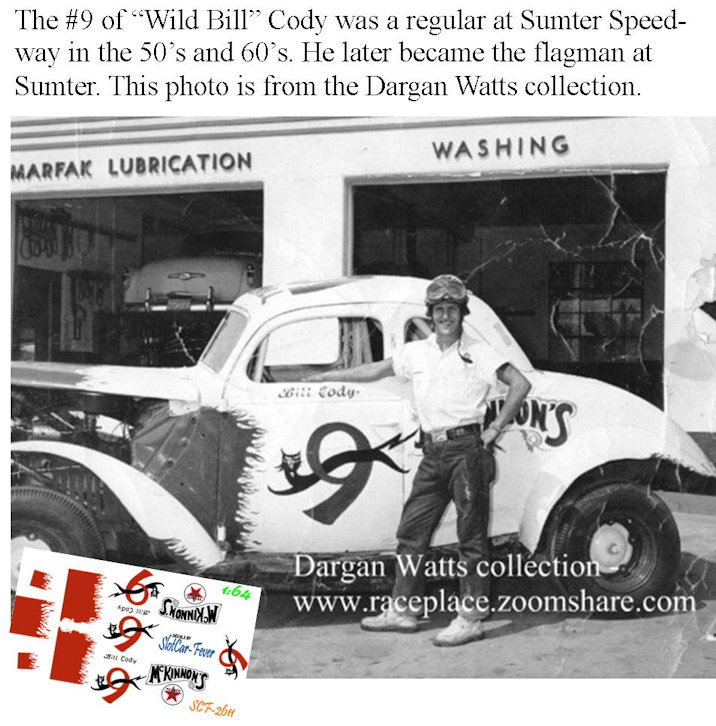 SCF2611 #9 Bill Cody 1940 Coupe