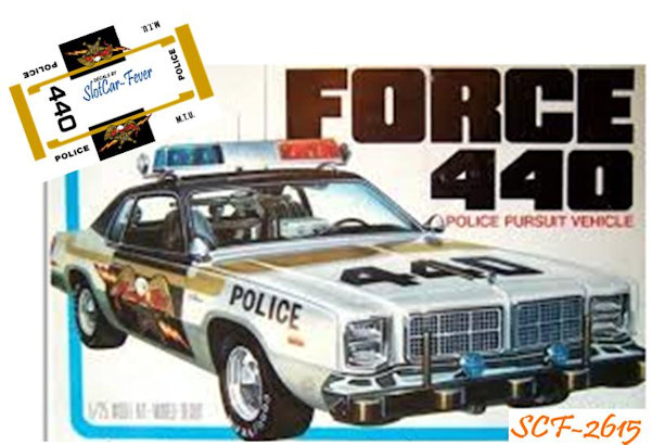 SCF2615 M.T.C. Police Pursuit car