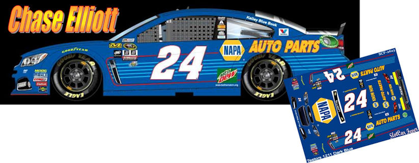 SCF2623 #24 Chase Elliott 2016 Spring Race in Kansas