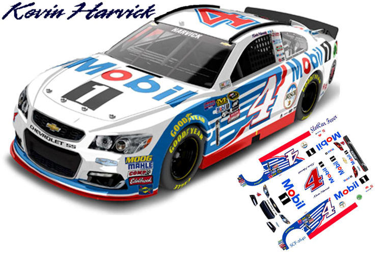 SCF2640 #4 Kevin Harvick 2016 NASCAR Mobil 1 Chevy