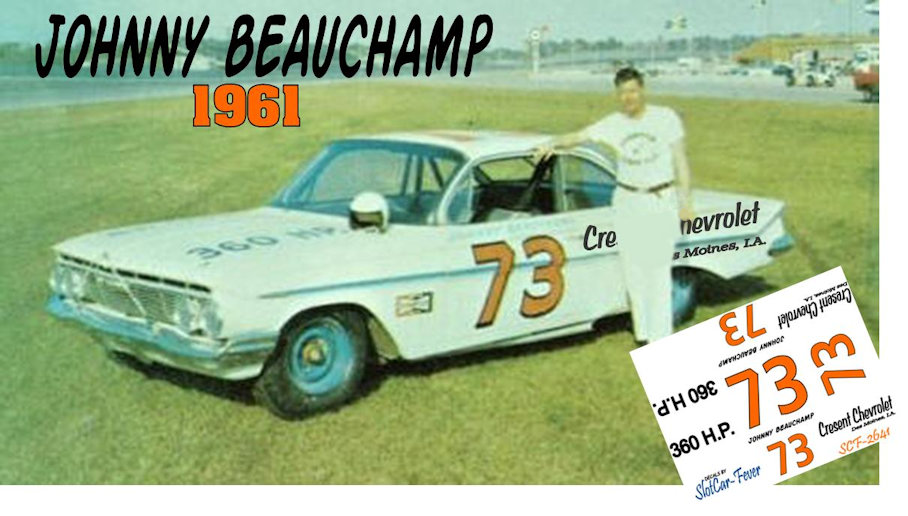 SCF2641 #73 Johnny Beauchamp 1961 Chevrolet