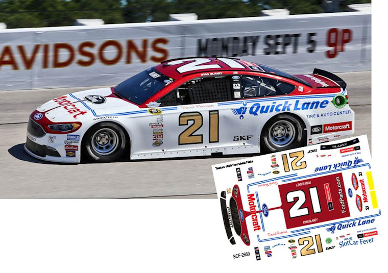 SCF2669 #21 Ryan Blaney THROWBACK 1976 Mercury Montego that David Pearson drove to the 76 Daytona 500