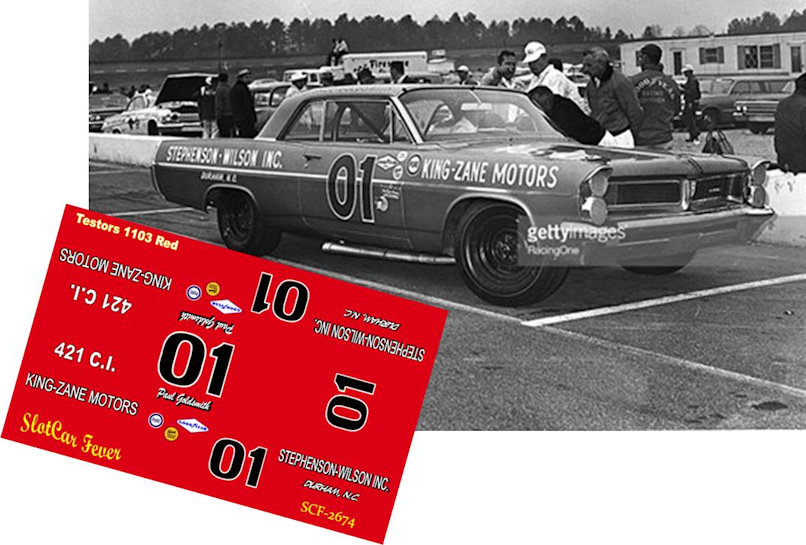 SCF2674 #01 Paul Goldsmith - Atlanta NASCAR 1963