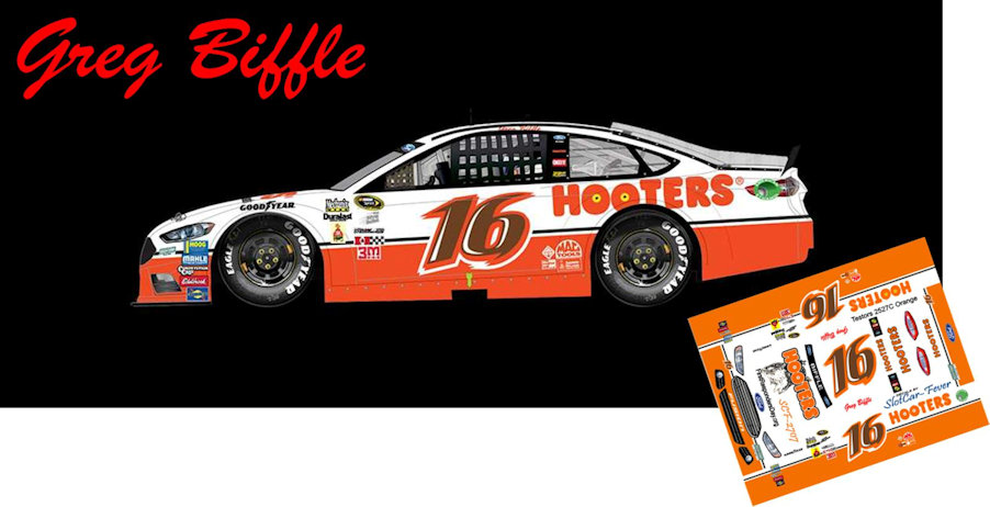 SCF2707-C #16 Greg Biffle 2016 Darlington Throwback Scheme