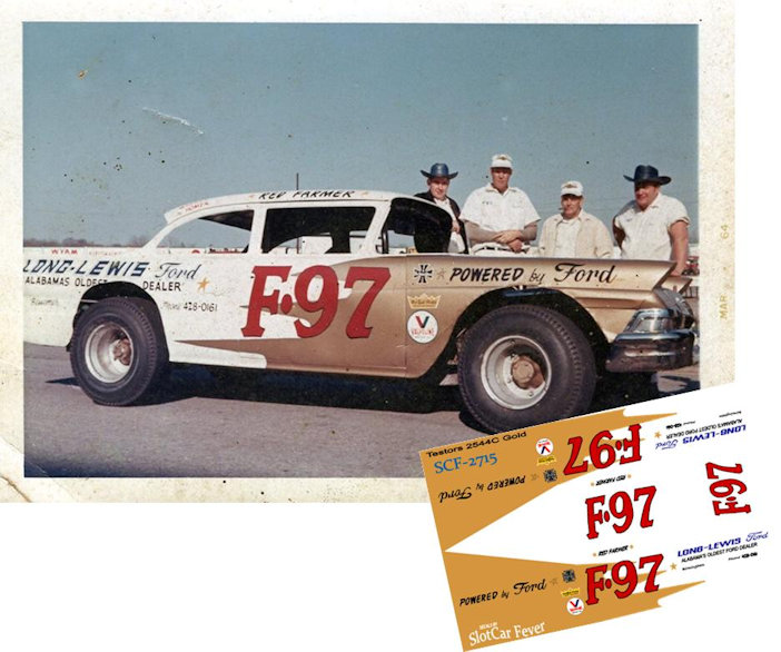 SCF2715 #F-97 Red Farmer 57-58 Ford