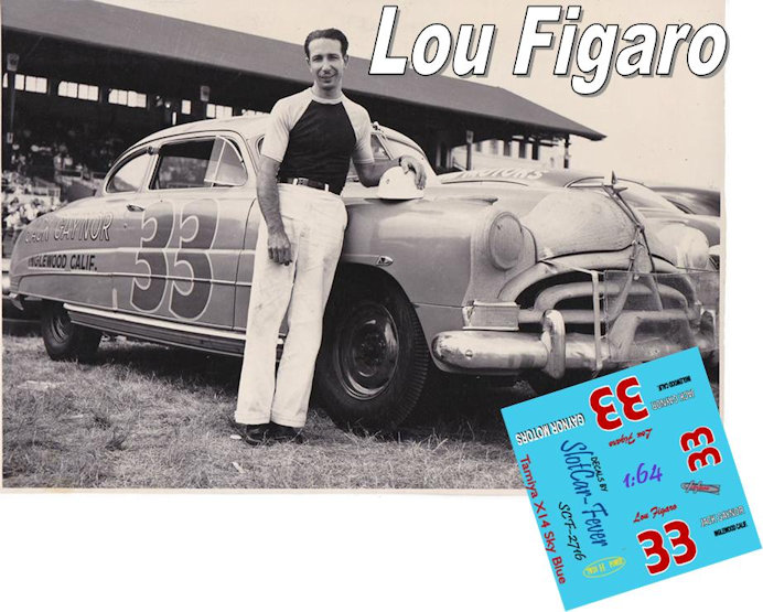 SCF2716 #33 Lou Figaro at the Michigan State Grounds in 1951