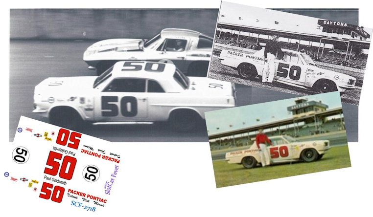 SCF2718 #50 Paul Goldsmith 1963 Pontiac Tempest