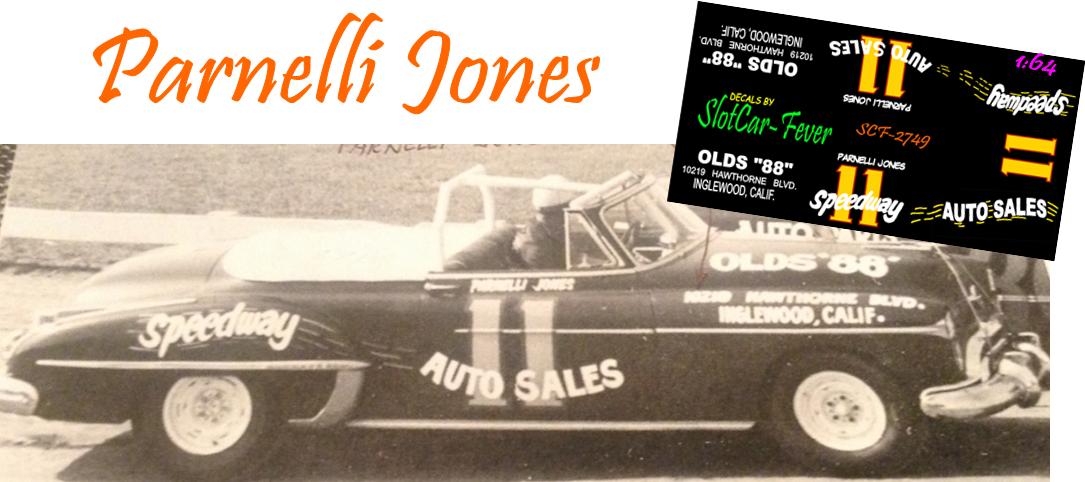 SCF2749-C #11 Parnelli Jones 50-52 Oldsmobile convertible
