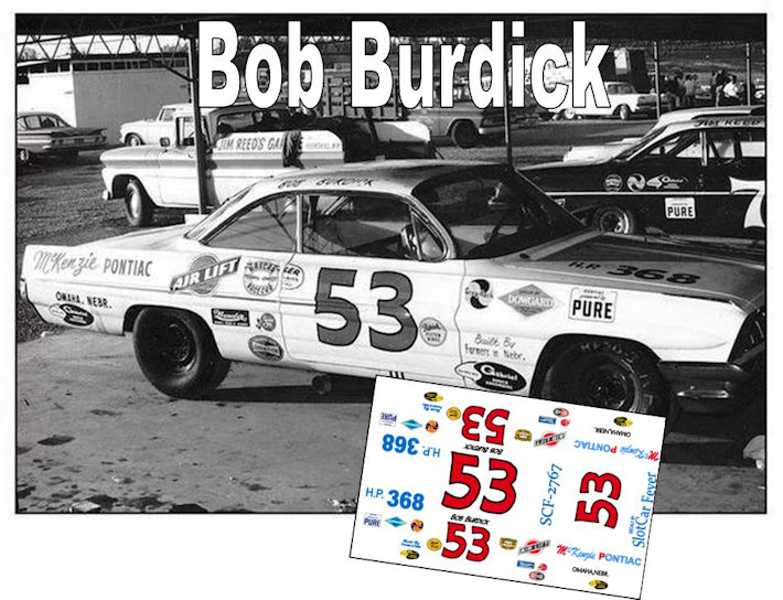 SCF2767 #53 Bob Burdick 1961 Pontiac