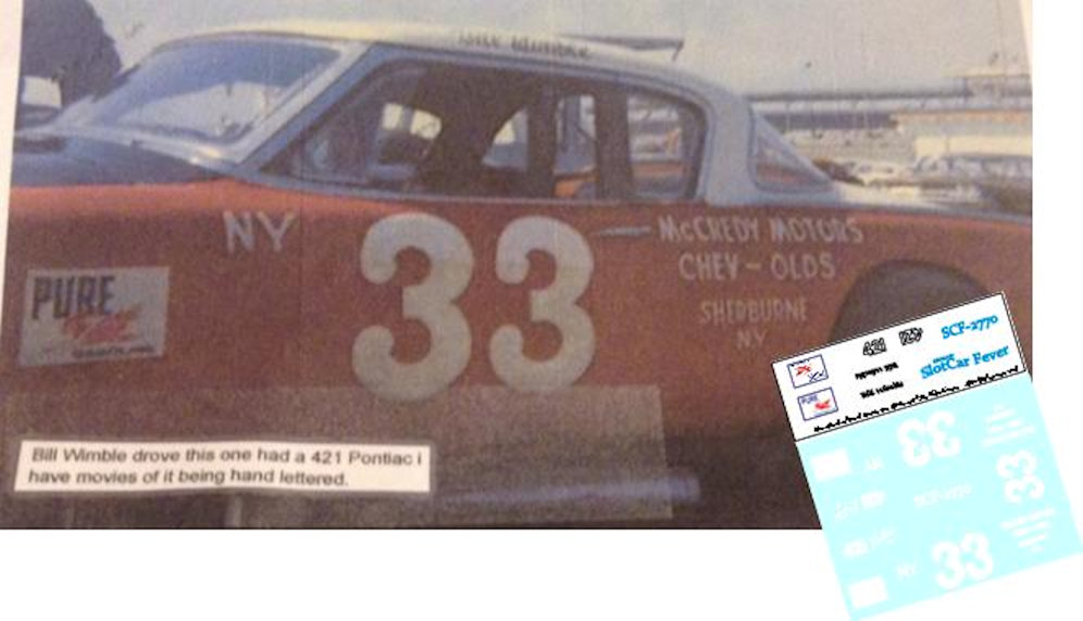 SCF2770-C #33 Bill Wimble Pontiac Powered Studebaker