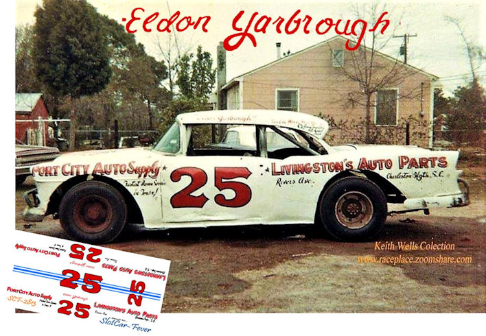 SCF2813 #25 Eldon Yarbrough 1955 Chevy