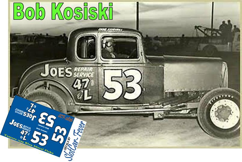 SCF2826-C #53 Bob Kosiski 1932 Ford 5 Window Coupe