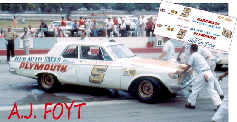 SCF2885 #5 A.J. Foyt 1963 USAC Plymouth