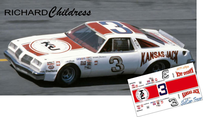 SCF2894 #3 Richard Childress 1976 Oldsmobile Cutlass