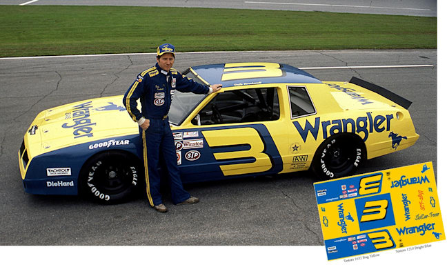 SCF2897-C #3 Dale Earnhardt Sr. Wrangler Chevy