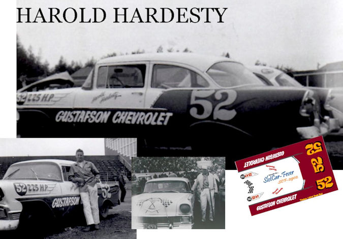 SCF2902-C #52 Harold Hardesty 1956 Chevy Bel Air