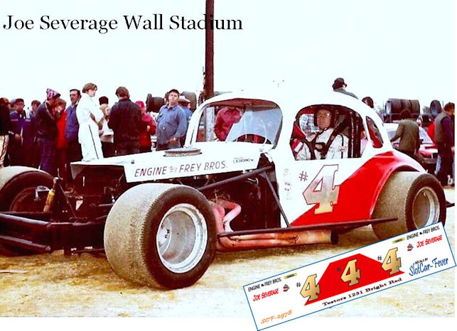 SCF2978 #4 Joe Severage modified coupe at Wall Stadium