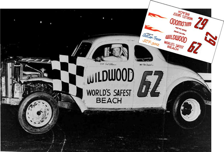 SCF3012 #62 Earle Collins, raced at many South Jersey Speedways during the 50s