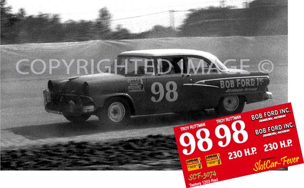 SCF3074 #98 Troy Rutman 1955 Ford