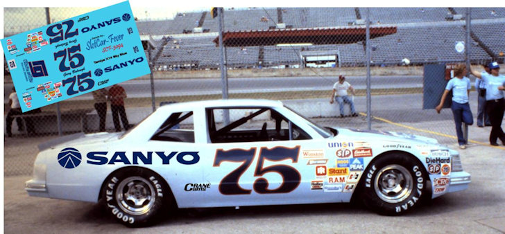 SCF3094-C #75 Gary "Hot Shoe" Balough  Pontiac Ventura