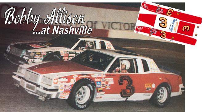 SCF3444 #3 Bobby Allison Buick at Nashville